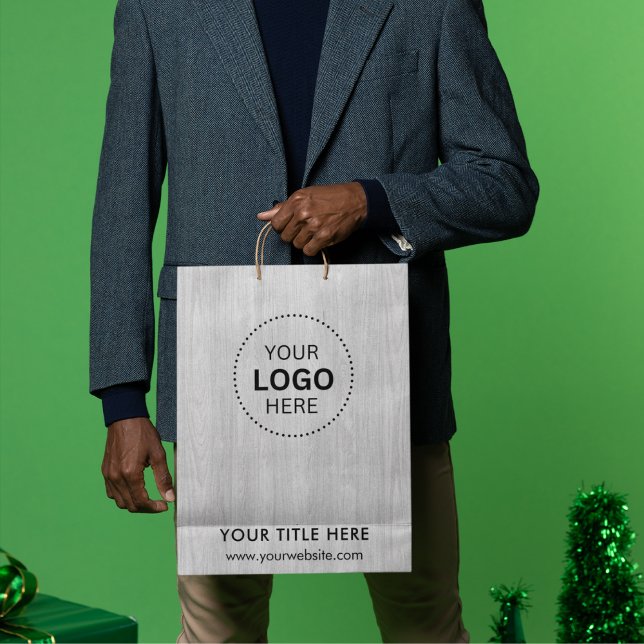 Minimalistisk modern presentförpackning för företa (Minimalist Business Modern Gift Bag)