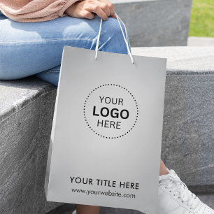 Minimalistisk modern presentförpackning för företa