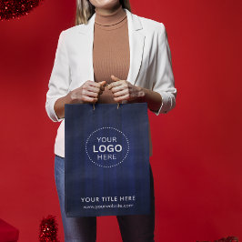 Minimalistisk modern presentförpackning för företa