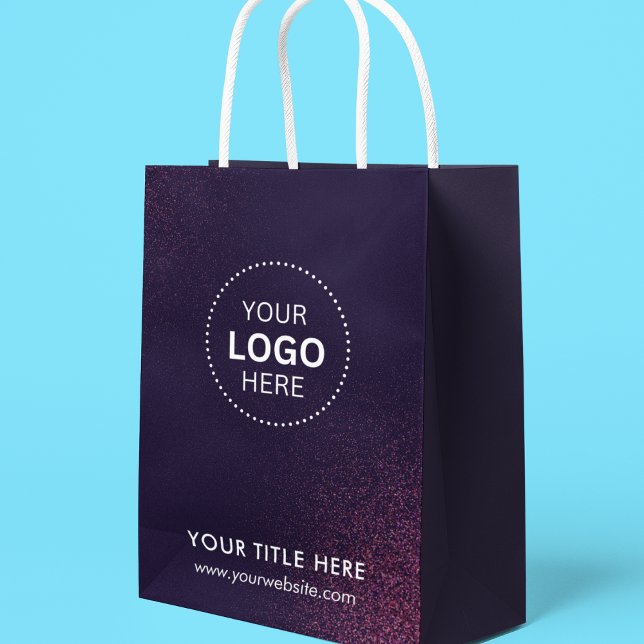 Minimalistisk modern presentförpackning för företa (Minimalist Business Modern Gift Bag)