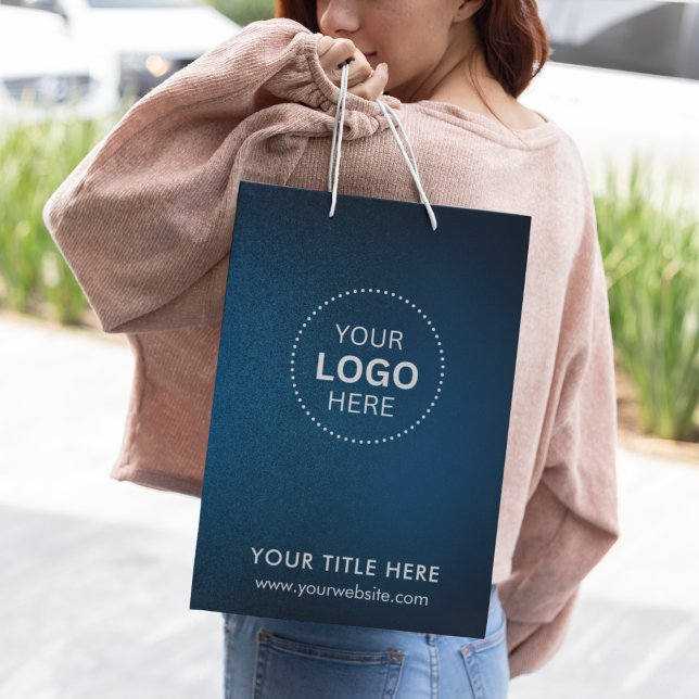 Minimalistisk modern presentförpackning för företa (Minimalist Business Modern Gift Bag)