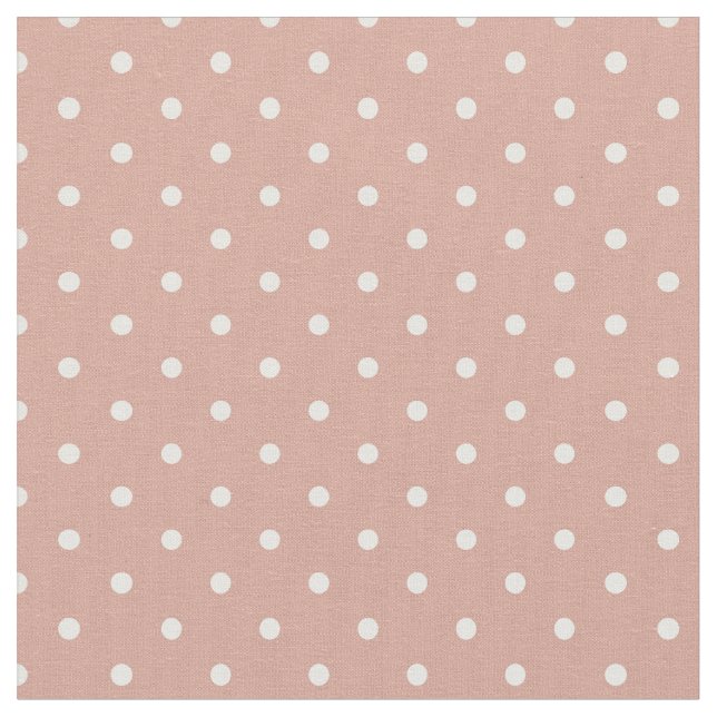 Minimalistisk Modern Prickig Rosa Ros Tyg (Närbild)