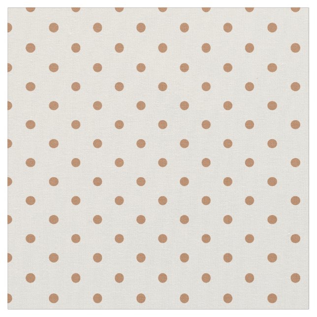 Minimalistisk Modern Prickig Varm Neutral Beige Tyg (Närbild)