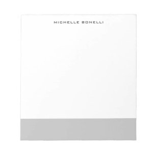 Minimalistisk modern Professionell Anteckningsblock