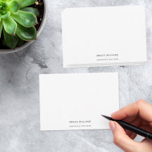 Minimalistisk modern Professionell