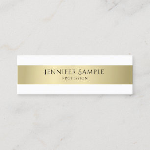 Minimalistisk Modern Professionell-Elegant Mini Visitkort