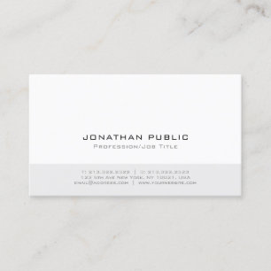 Minimalistisk Modern Professionell-Elegant, vanlig Visitkort