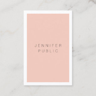 Minimalistisk modern Professionell enkel Elegant Visitkort