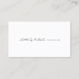 Minimalistisk modern Professionell för kreativ Visitkort