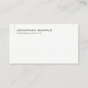 Minimalistisk modern Professionell för trendig Visitkort