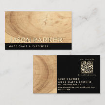 Minimalistisk modern professionell-kortnummer Qr-k