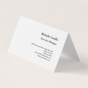 Minimalistisk modern Professionell Visitkort