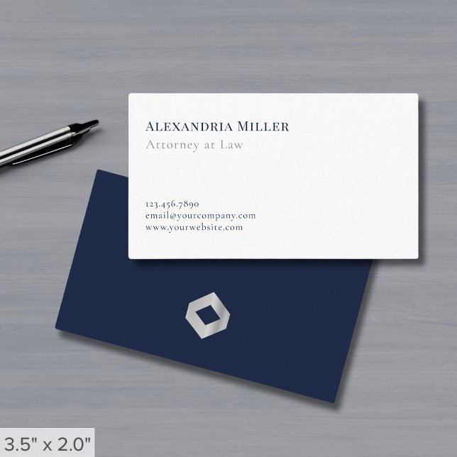 Minimalistisk modern Professionell Visitkort (Skapare uppladdad)