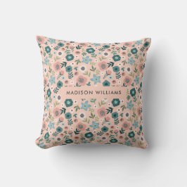 Minimalistisk modern redigerbar inskription Anpass Kudde