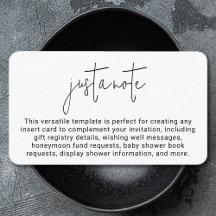 Minimalistisk Modern Stilig Enkel Bara En Notis