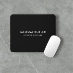 Minimalistisk modern svart<br><div class="desc">Minimalistisk och modern musknapp.</div>