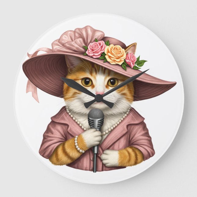 Minimalistisk modern väggklocka - Snyggt Home Déco (Framsida)