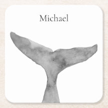 Minimalistisk modern vattenfärgsvalfluk