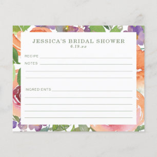 Minimalistisk Möhippa av vattenfärgsfärg Blommigt