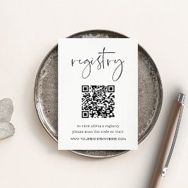 Minimalistisk Möhippa eller register över babyvisn Tilläggskort