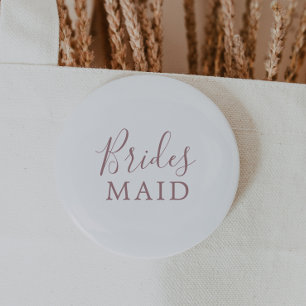 Minimalistisk Möhippa Ro Guld Bridesmaid Knapp