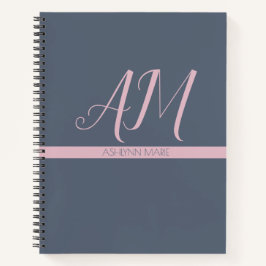 Minimalistisk Monogram Bullet Journal