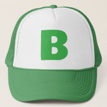 Minimalistisk monogram modern fet grön