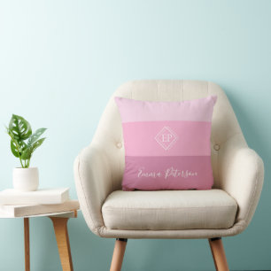 Minimalistisk monogram-skript, Namn Pinky Kudde