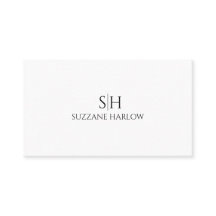 Minimalistisk monogrammodern