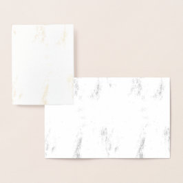 Minimalistisk monokrom Grunge-struktur Folierat Kort