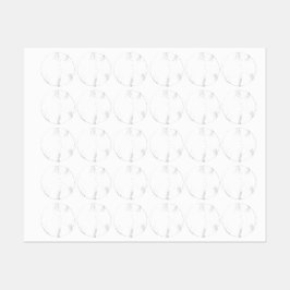 Minimalistisk monokrom Grunge-struktur Klistermärke