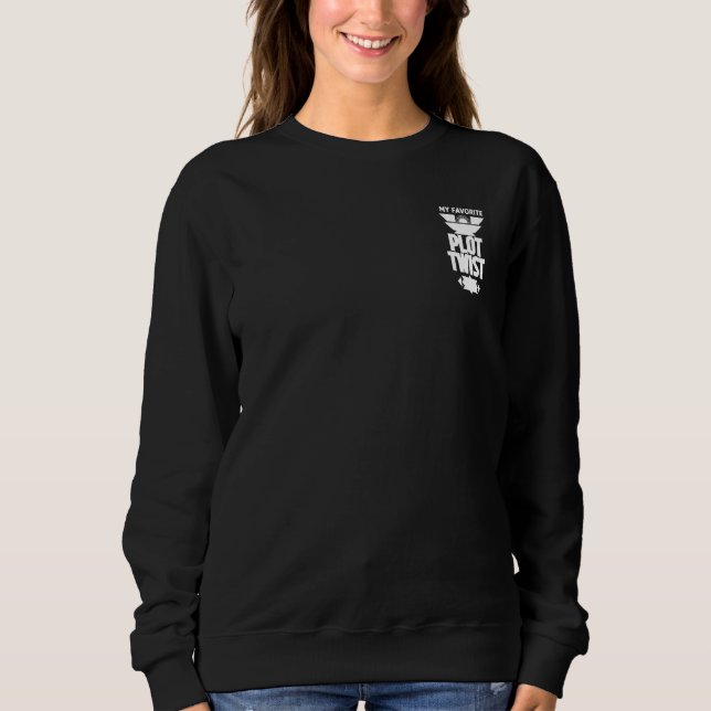 Minimalistisk Monokrom Min Favorit Intrigvändning  T Shirt (Framsida)