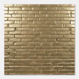 Minimalistisk Mönster-Elegant för Golden Guld Bric