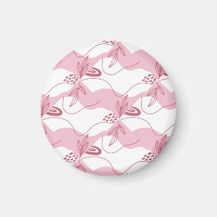 Minimalistisk Mönster Magnet