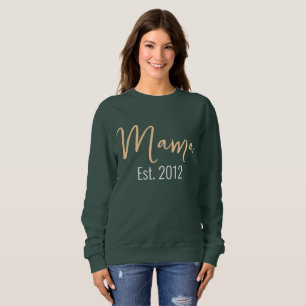 Minimalistisk Mor Keepsaké för det första året i M T Shirt