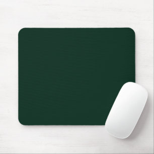 Minimalistisk mörk gräs grönt solid, vanlig elegan musmatta