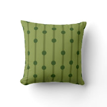 Minimalistisk mörkgrön geometrisk prickar och ränd
