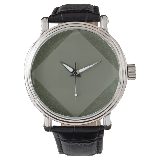 Minimalistisk Moss Grönt Arrow eWatch Watch Armbandsur (Framsida)