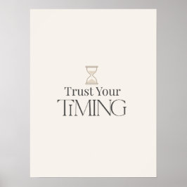 Minimalistisk Motivationsaffisch – Estetisk Väggko Poster