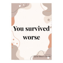 Minimalistisk Motivationscitat Poster 