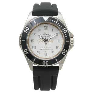 Minimalistisk Motiverande Armbandsur