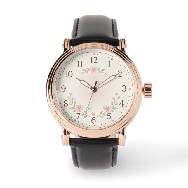 Minimalistisk Motiverande Armbandsur (Framsida)