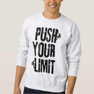Minimalistisk motiverande slogan  lång ärmad tröja