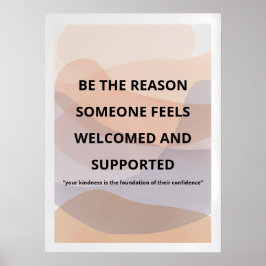 Minimalistisk Motiverande Väggkonstutskrift/Inspir Poster