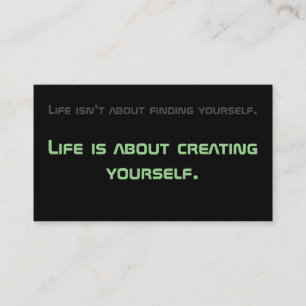 Minimalistisk motivering för psykisk hälsa visitkort
