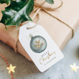 Minimalistisk Mysigt jul för prydnadsändamål under Presentetikett