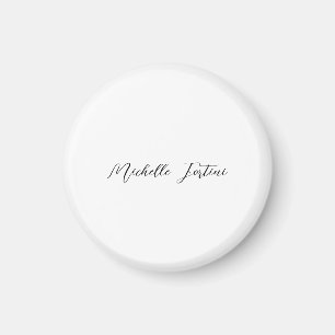 Minimalistisk Namn-Elegant Magnet