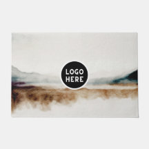 Minimalistisk naturlig akvarell abstrakt mönster