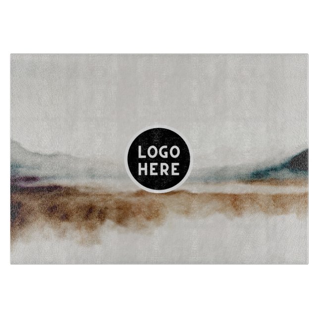 Minimalistisk naturlig akvarell abstrakt mönster  (Framsidan)