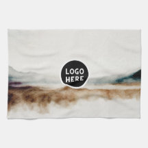 Minimalistisk naturlig akvarell abstrakt mönster